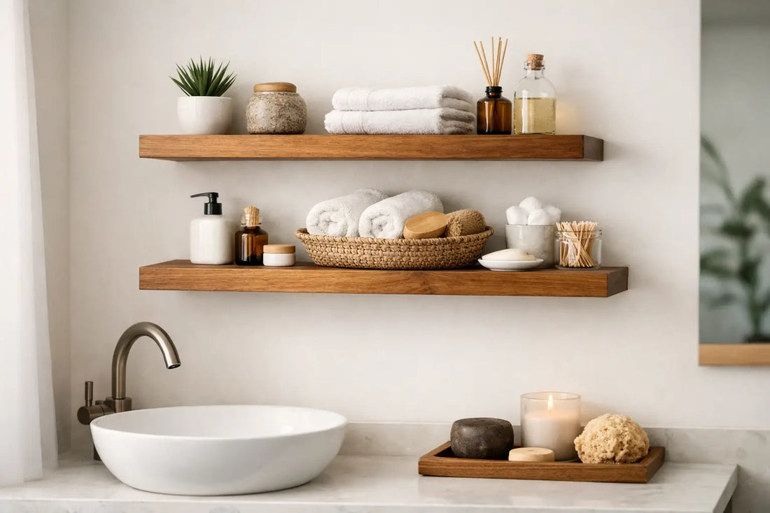 Floating Shelves for Bathroom Style