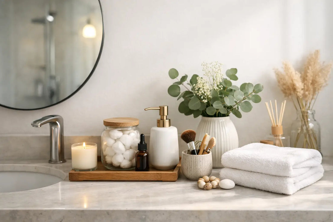 Guide to Bathroom Countertop Styling