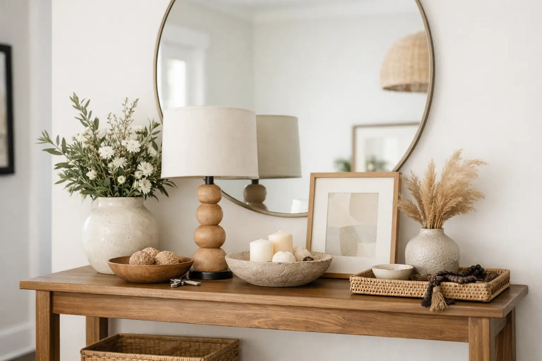 9 Entryway Table Styling Examples to Try