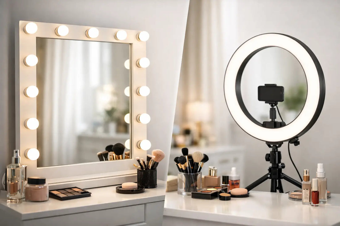 Vanity Mirror vs Ring Light: Which Fits?