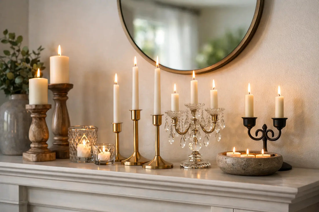 9 Best Candle Holders for Mantels