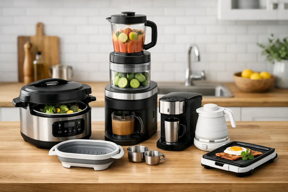 What Kitchen Gadgets Save Counter Space?