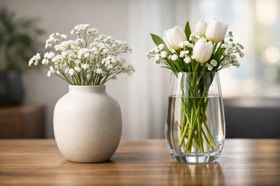 Ceramic Vase vs Glass Vase: Which Fits Best?