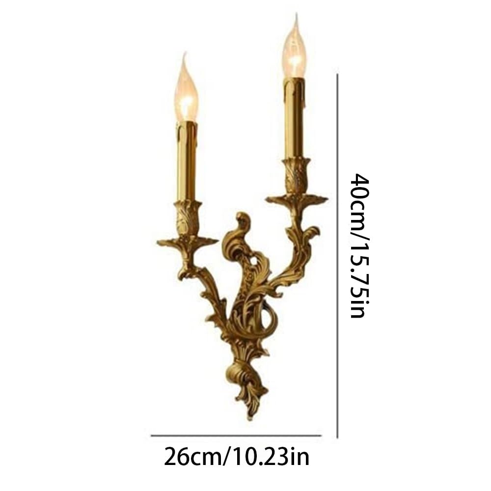 Retro Copper French Wall Sconce