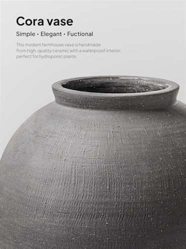 Large White Ceramic Vase