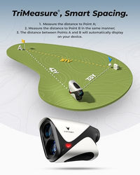 Vistaget 1200Y Golf Rangefinder with Slope & Flag Lock