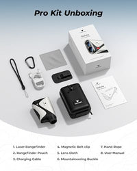 Vistaget 1200Y Golf Rangefinder with Slope & Flag Lock