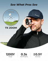 Vistaget 1200Y Golf Rangefinder with Slope & Flag Lock