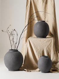 Large White Ceramic Vase
