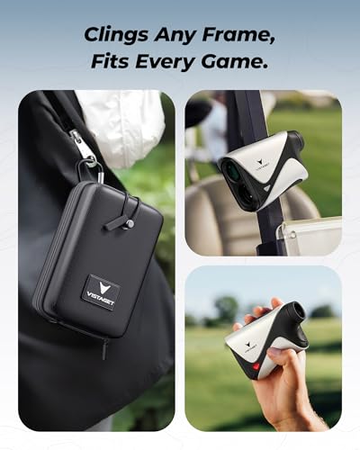 Vistaget 1200Y Golf Rangefinder with Slope & Flag Lock