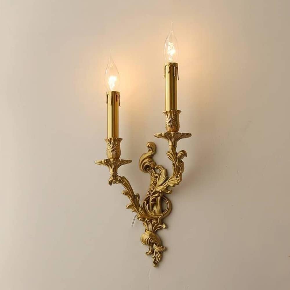 Retro Copper French Wall Sconce