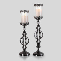 JOEUQK European Candle Holder Set – 2 Pieces