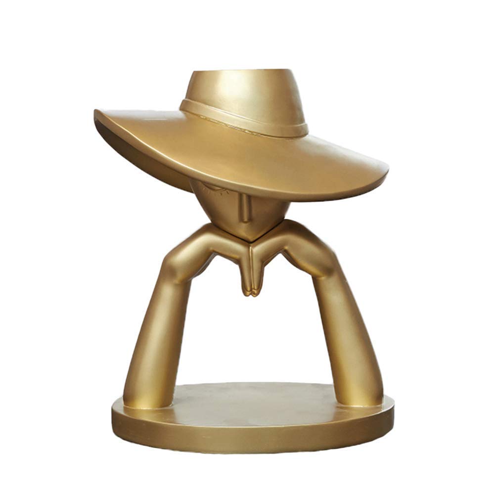 PacuM Golden Art Sculpture 21x20x23cm