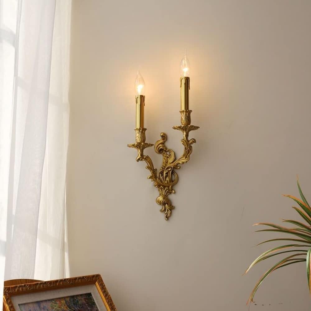 Retro Copper French Wall Sconce