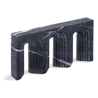 Curva Black Marble Object