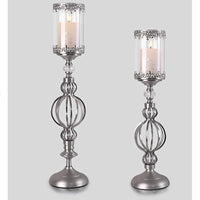 JOEUQK European Candle Holder Set – 2 Pieces