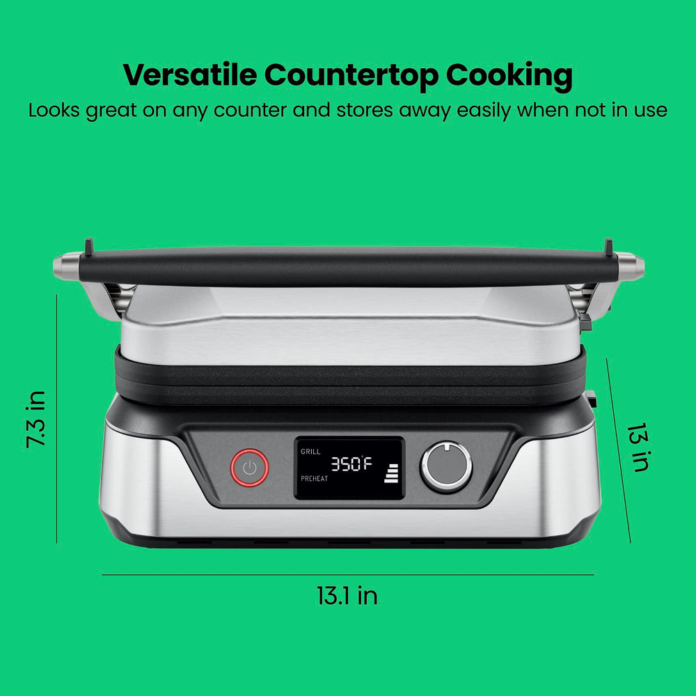 Panini Press Grill Sandwich Maker with Non Stick Plates
