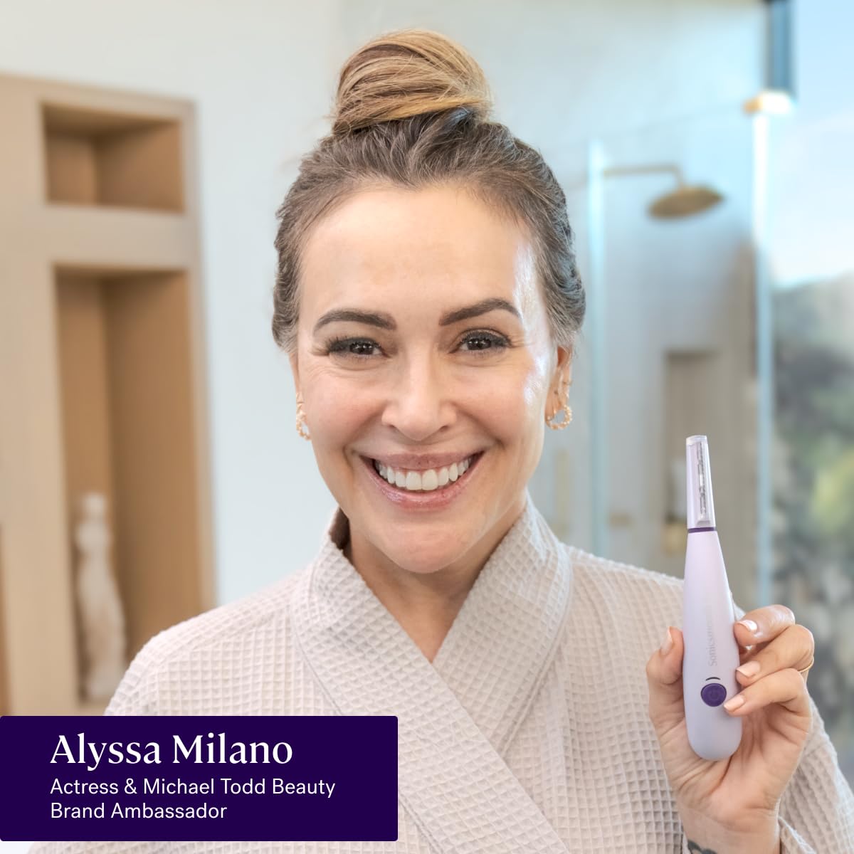 Michael Todd Sonicsmooth – Sonic Dermaplane Razor for Women