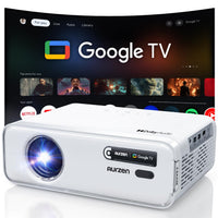 Smart Projector with WiFi Bluetooth Native 1080P and Dolby Audi