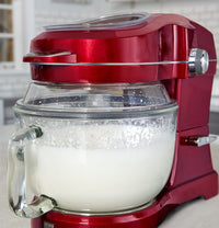 5 Quart Stand Mixer with Pour In Top and 500W Motor