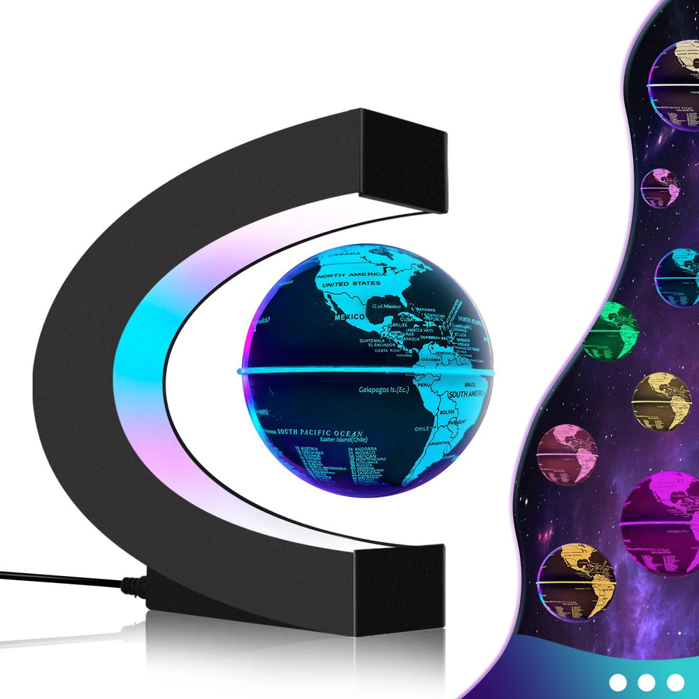 Magnetic Levitation Floating Globe with LED Lights