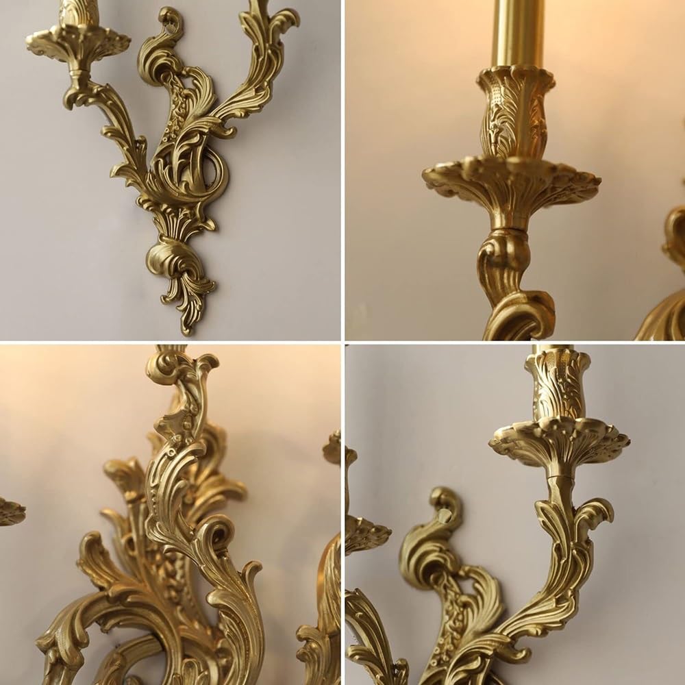 Retro Copper French Wall Sconce