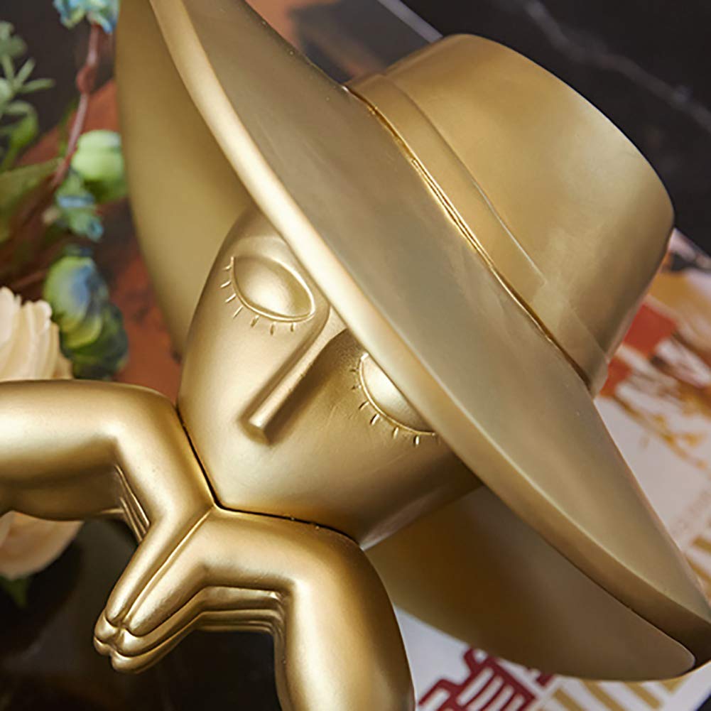 PacuM Golden Art Sculpture 21x20x23cm