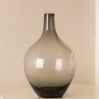 Minimalist Glass Vase for Home Decor – Modern Elegant Flower Vase Centerpiece