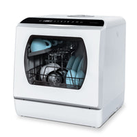 Hermitlux Portable Countertop Dishwasher with Built-in Water Tank