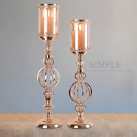 JOEUQK European Candle Holder Set – 2 Pieces