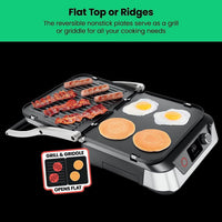 Panini Press Grill Sandwich Maker with Non Stick Plates