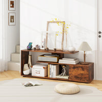 Giantex TV Stand with Power Outlet for TVs up to 55 Inch