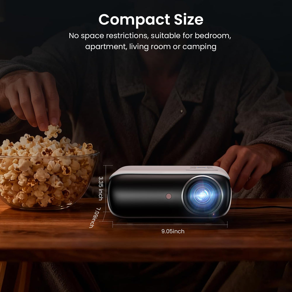 HAPPRUN H1 Native 1080P Bluetooth Projector