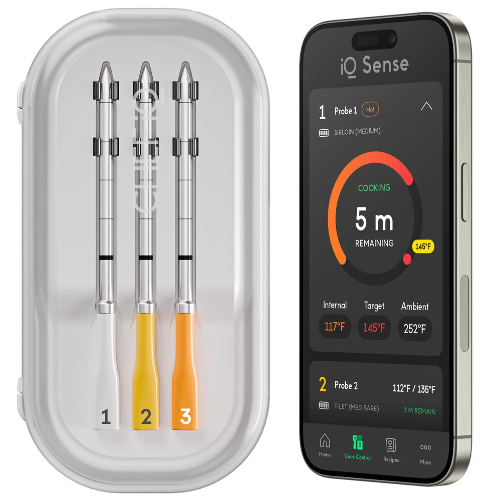 CHEF iQ Wireless Meat Thermometer Multi-Pack