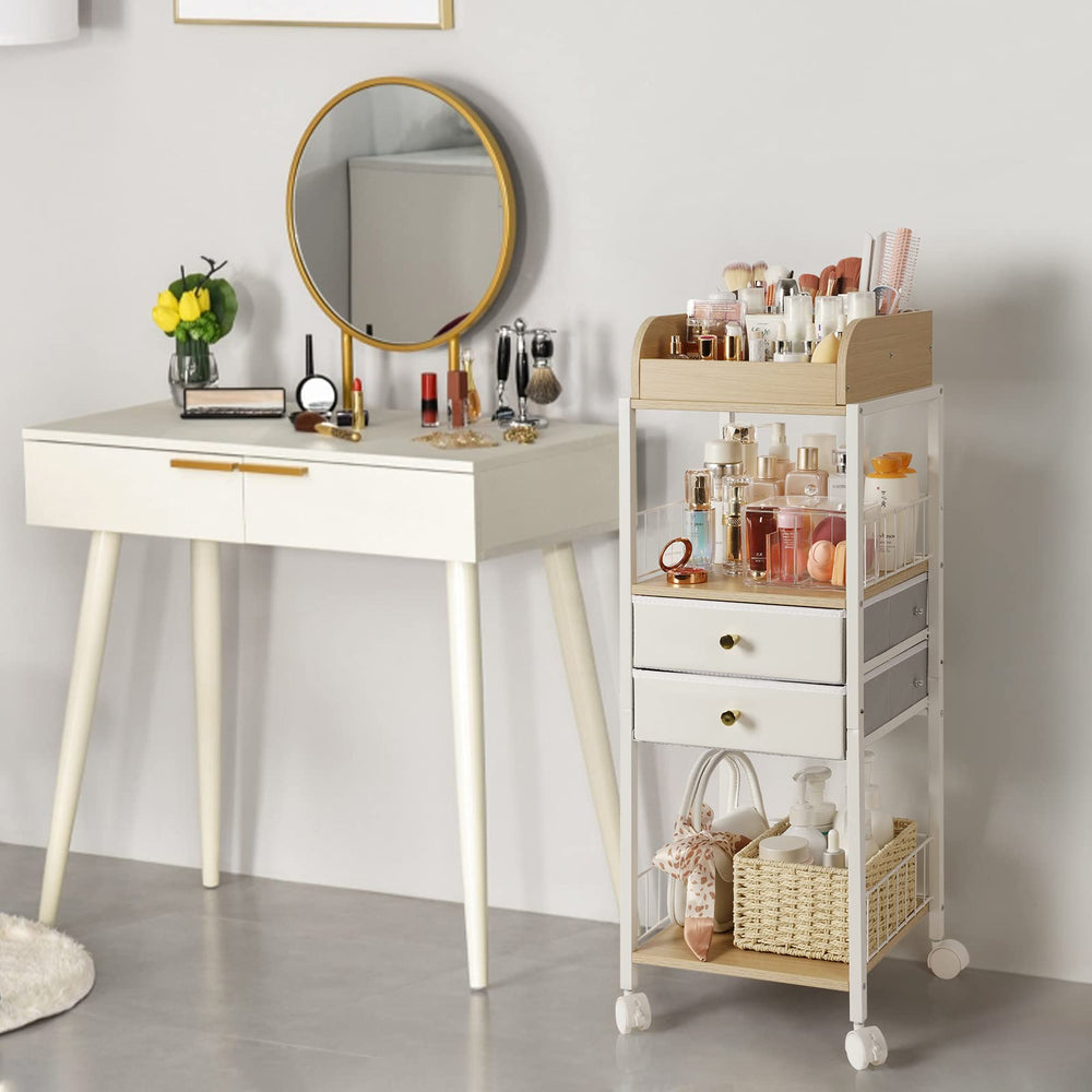 Makeup & Skincare Organizer with Drawers – Vanity Storage Holder