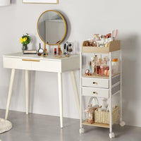 Makeup & Skincare Organizer with Drawers – Vanity Storage Holder