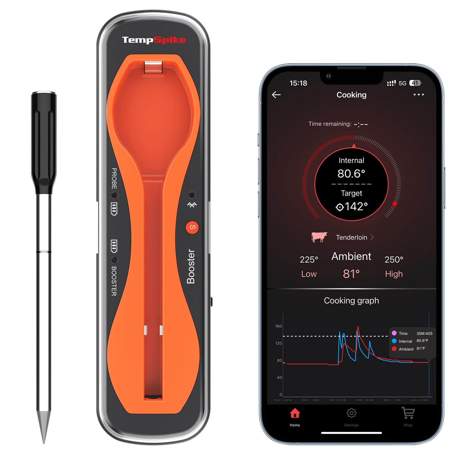 ThermoPro TempSpike Wireless Meat Thermometer