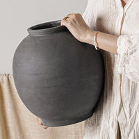 Large White Ceramic Vase