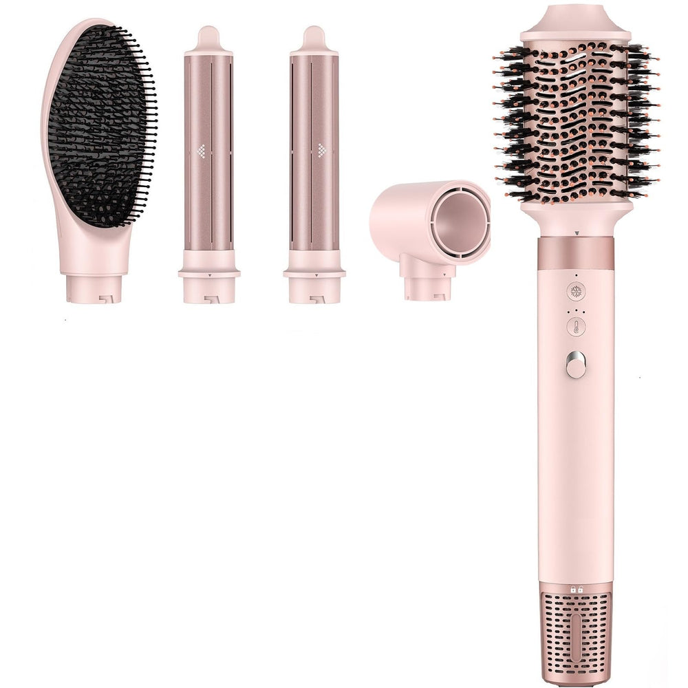 5-in-1 Hair Styler – Hot Air Dryer Brush for Volumize, Curl & Straighten