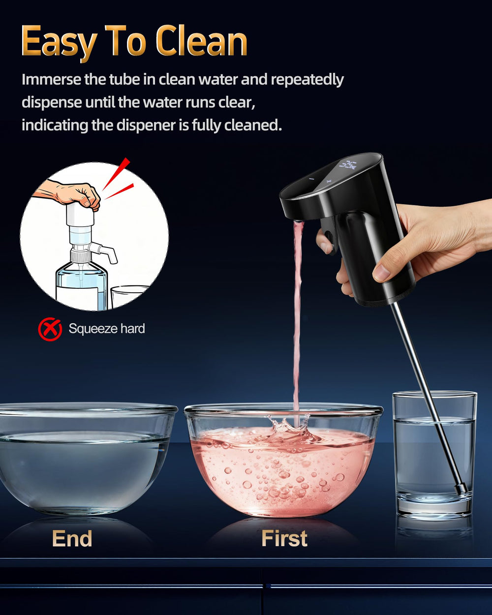 5-in-1 Smart Electric Wine Dispenser with Aerator