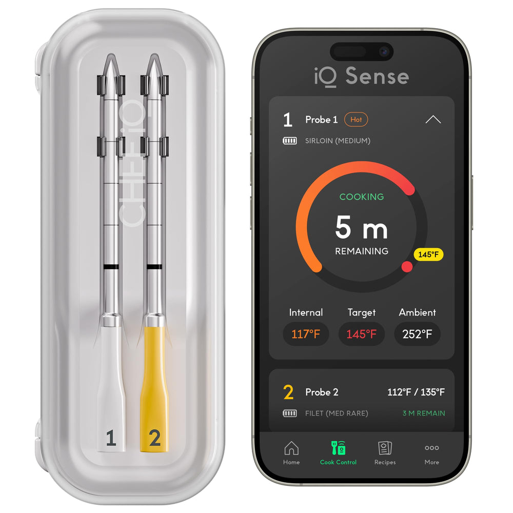 CHEF iQ Wireless Meat Thermometer Multi-Pack