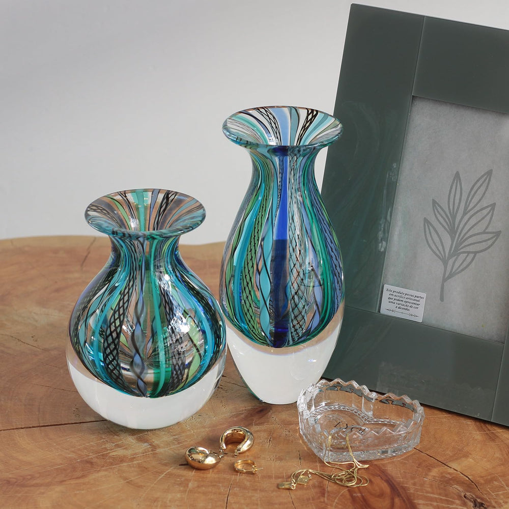 Ca D Oro Small Hand-Blown Glass Vase