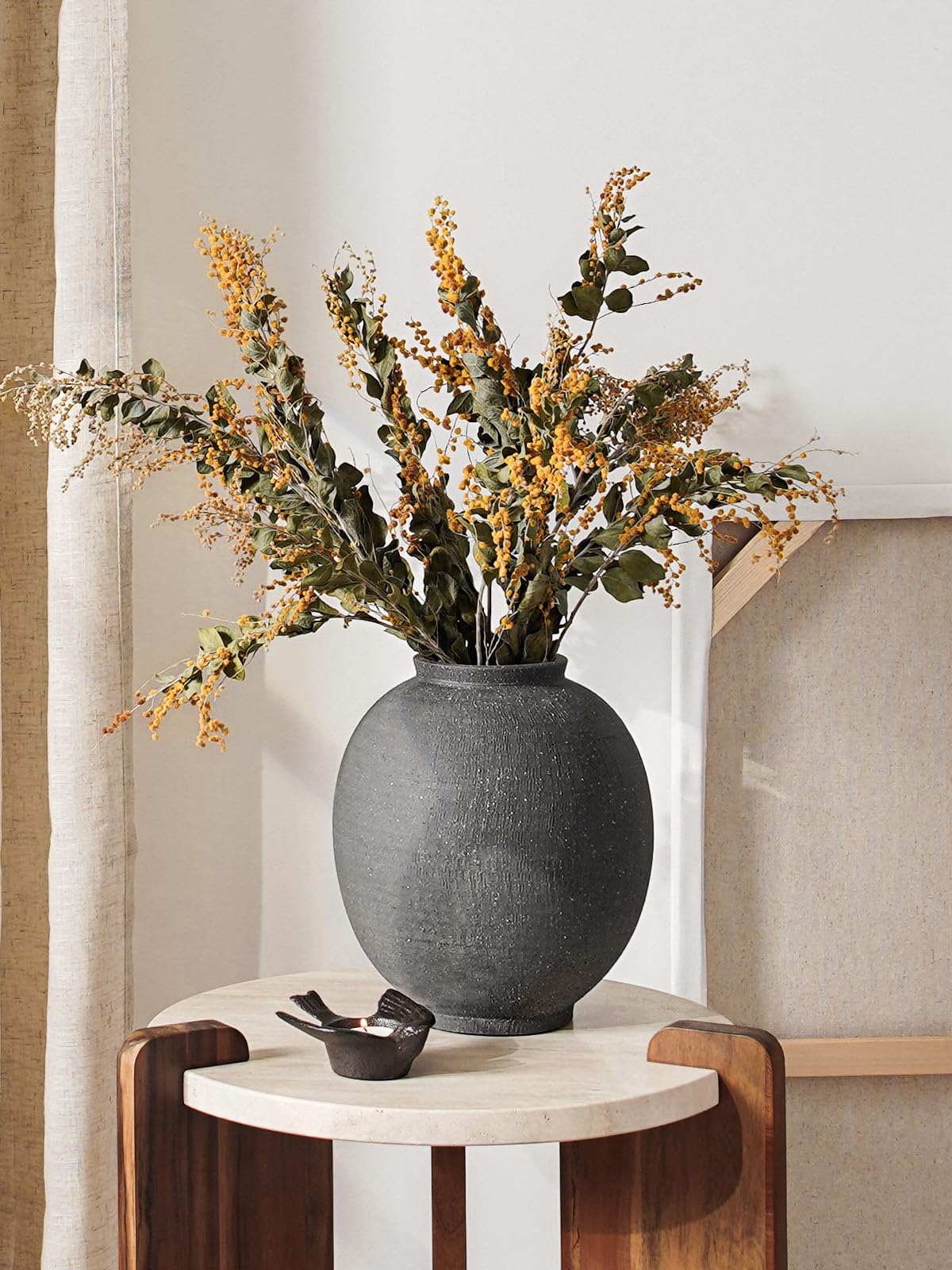 Large White Ceramic Vase