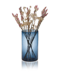 ARIAMOTION Hand-Blown Glass Hurricane Candle Holders – Set of 3