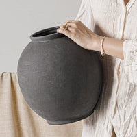 Large White Ceramic Vase