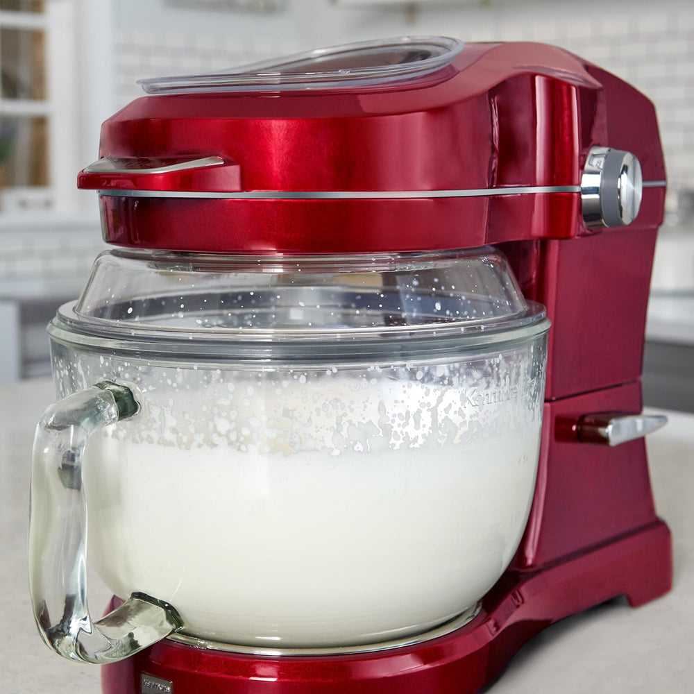 5 Quart Stand Mixer with Pour In Top and 500W Motor