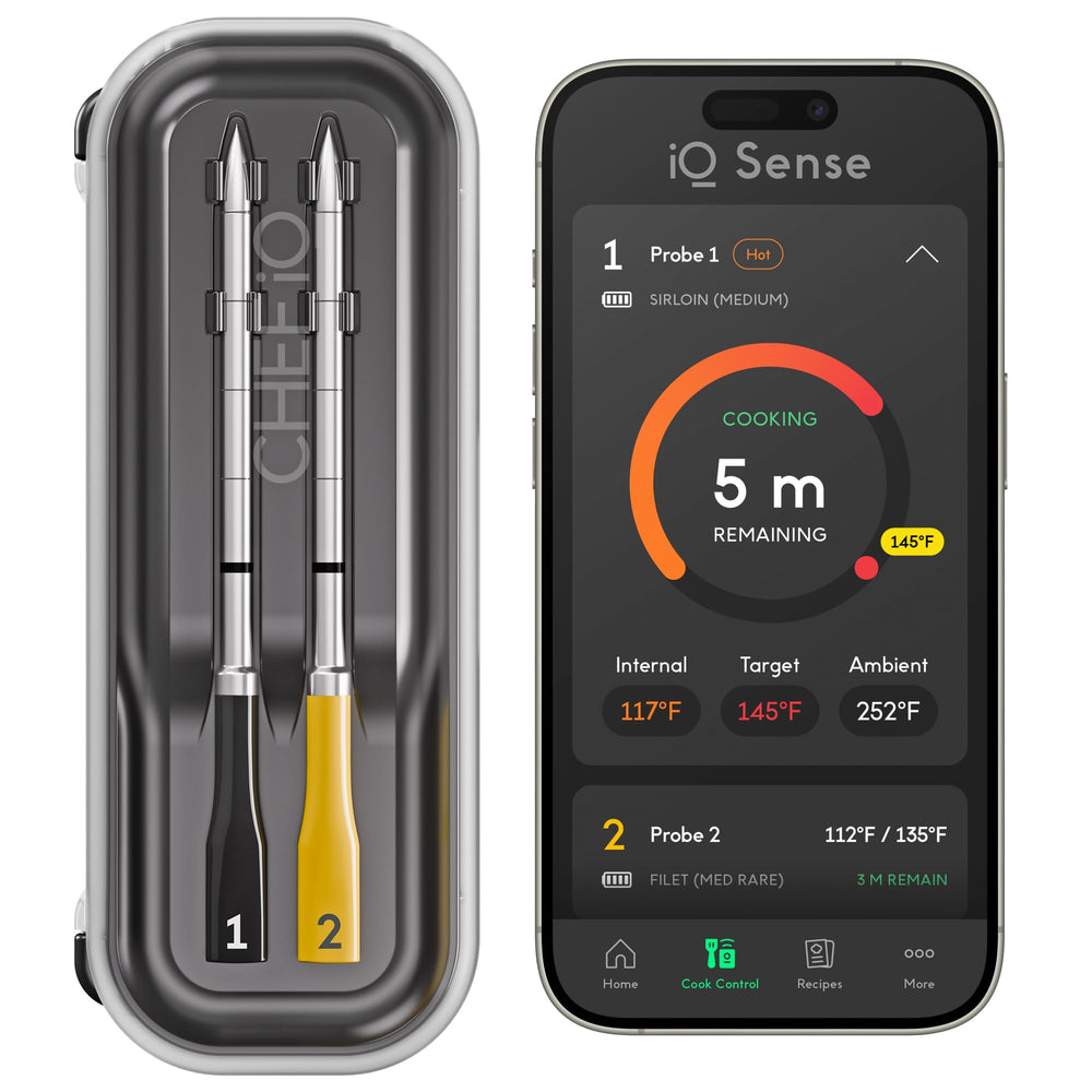 CHEF iQ Wireless Meat Thermometer Multi-Pack