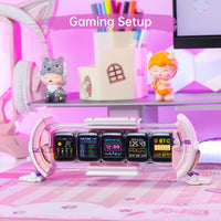Divoom Times Gate Yellow – Cyberpunk Digital Clock