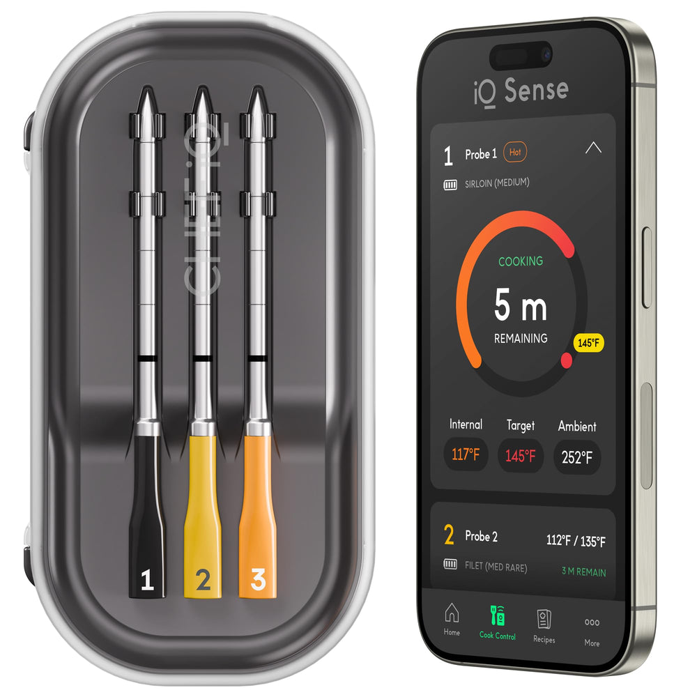 CHEF iQ Wireless Meat Thermometer Multi-Pack