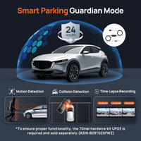 70mai 4K Dual Dash Cam with GPS, WiFi 6, ADAS and 24H Parking Mode